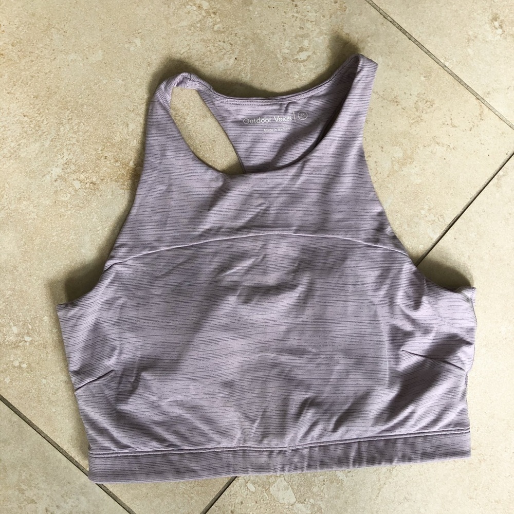 Outdoor voices long line bra | size medium